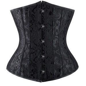 Black Under Bust Corset